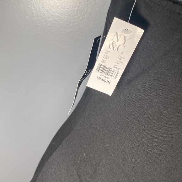 New York & Company Classy Black Bodycon Midi Dress NWT - Picture 6 of 9